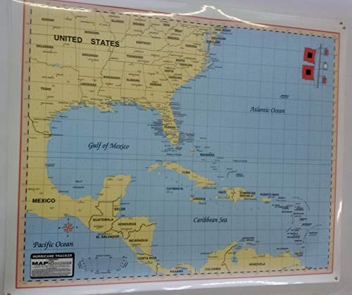 Hurricane Tracking Chart, Small (SE US & Caribbean) - Wide World Maps & MORE! - Book - Wide World Maps & MORE! - Wide World Maps & MORE!