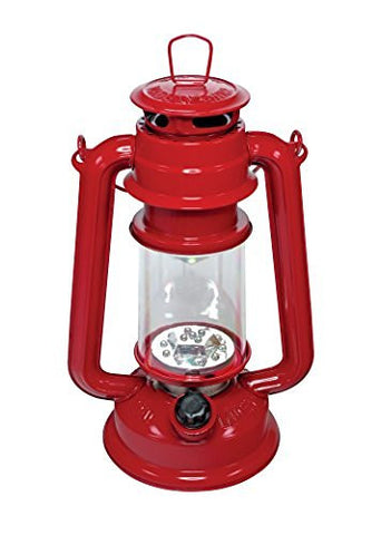 SE FL805-15R 15-LED Red Hurricane Lantern with Dimmer Switch - Wide World Maps & MORE! - Home Improvement - SE - Wide World Maps & MORE!