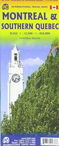 Montréal & Southern Quebec - Wide World Maps & MORE! - Map - ITMB Publishing, Ltd. - Wide World Maps & MORE!