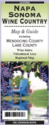 Napa Sonoma Wine Country Recreation Map (Great Pacific recreation & travel maps) - Wide World Maps & MORE! - Book - Wide World Maps & MORE! - Wide World Maps & MORE!