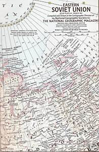 Eastern Soviet Union (National Geographic Map, Atlas Plate 46) - Wide World Maps & MORE! - Book - Wide World Maps & MORE! - Wide World Maps & MORE!