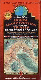 Fruita/ Grand Junction Mountain Bike Trail Map - Wide World Maps & MORE! - Map - Latitude 40° - Wide World Maps & MORE!
