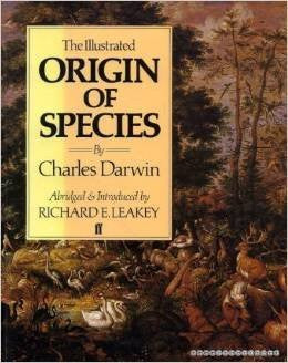 The Illustrated Origin of Species - Wide World Maps & MORE! - Book - Brand: Hill n Wang Pub - Wide World Maps & MORE!