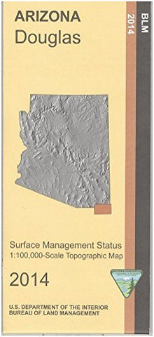 Douglas Surface Management Status 1:100,000-Scale Topographic Map - Wide World Maps & MORE! - Book - Wide World Maps & MORE! - Wide World Maps & MORE!