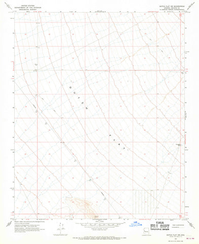 DUTCH FLAT SW, Arizona (7.5'×7.5' Topographic Quadrangle) - Wide World Maps & MORE! - Map - Wide World Maps & MORE! - Wide World Maps & MORE!