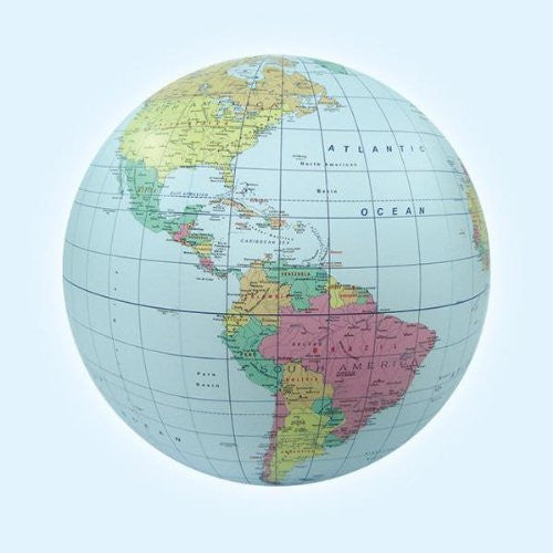 Inflatable Political Globe - Wide World Maps & MORE! - Toy - Jet Creations - Wide World Maps & MORE!