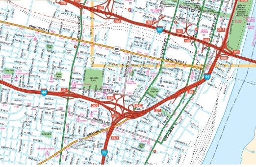 St Louis, Missouri Street Map [Map] GM Johnson - Wide World Maps & MORE!