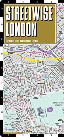 Streetwise London Map - Laminated City Center Street Map of London, England - Wide World Maps & MORE! - Book - StreetWise - Wide World Maps & MORE!