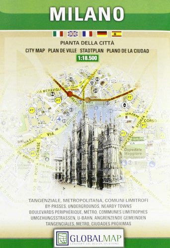 Milan {Milano} - Wide World Maps & MORE! - Book - Litographia Artistica Cartographica - Wide World Maps & MORE!