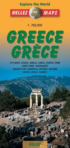 Greece Map by Nelles (Nelles Maps) - Wide World Maps & MORE! - Book - Wide World Maps & MORE! - Wide World Maps & MORE!