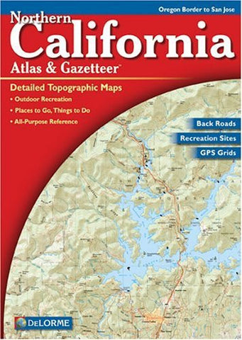Northern California Atlas & Gazetteer - Wide World Maps & MORE! - Book - Delorme - Wide World Maps & MORE!