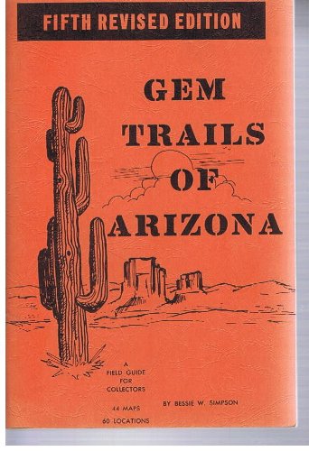 1979 Gem Trails of Arizona [Collectible - Very Good] - Wide World Maps & MORE! - Book - Gem Trail Publications - Wide World Maps & MORE!