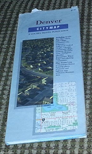 Street map of Denver - Wide World Maps & MORE! - Book - Wide World Maps & MORE! - Wide World Maps & MORE!