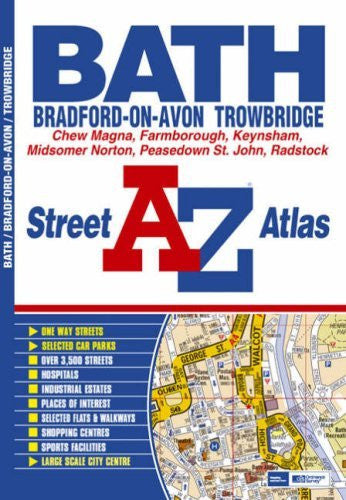 Bath A-Z - Wide World Maps & MORE! - Book - Wide World Maps & MORE! - Wide World Maps & MORE!