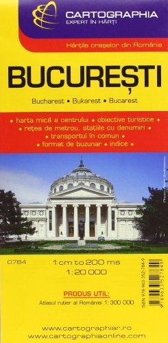 Bucharest city (City Map) - Wide World Maps & MORE! - Book - Cartographia - Wide World Maps & MORE!