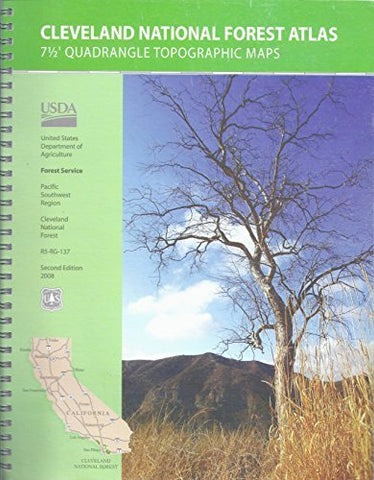 Cleveland National Forest Atlas 7 1/2' Quadrangle Topographic Maps - Wide World Maps & MORE! - Book - Wide World Maps & MORE! - Wide World Maps & MORE!