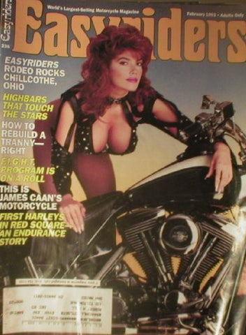 Easyriders Easy Riders Magazine February 1993 (Single Back Issue) - Wide World Maps & MORE! - Book - Wide World Maps & MORE! - Wide World Maps & MORE!