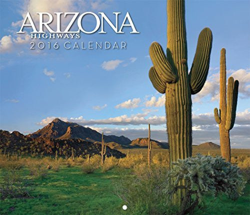 Arizona Highways 2016 Scenic Wall Calendar - Wide World Maps & MORE! - Book - arizona highways interlocking jigsaw puzzle - Wide World Maps & MORE!