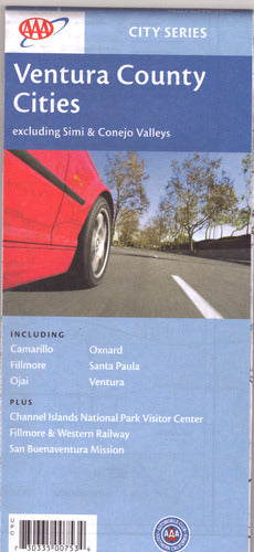 Street map, cities of Ventura County, excluding Simi & Conejo valleys - Wide World Maps & MORE! - Book - Wide World Maps & MORE! - Wide World Maps & MORE!