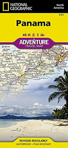 Panama (National Geographic Adventure Map) - Wide World Maps & MORE! - Map - National Geographic Maps - Wide World Maps & MORE!