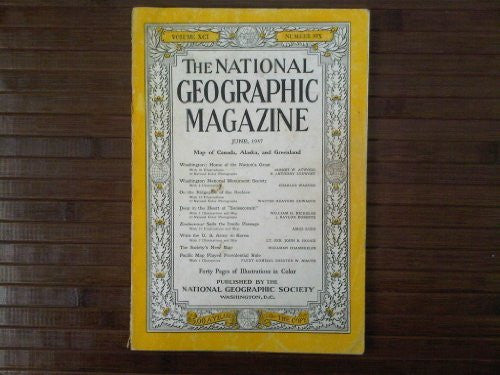 National Geographic Magazine, June 1947 (Vol. 91, No. 6) - Wide World Maps & MORE! - Book - Wide World Maps & MORE! - Wide World Maps & MORE!