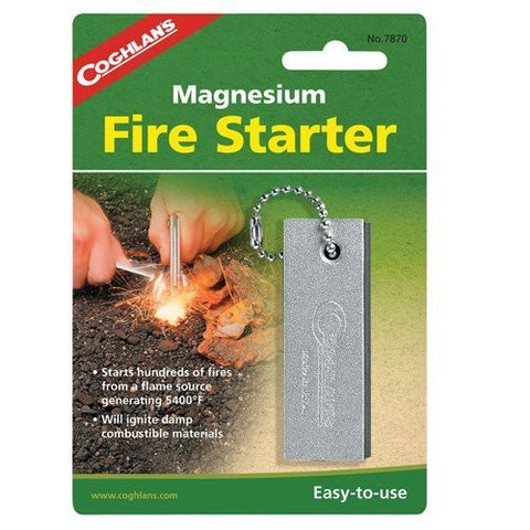 Coghlan's Magnesium Fire Starter 1-Pack - Wide World Maps & MORE! - Sports - Coghlan's - Wide World Maps & MORE!