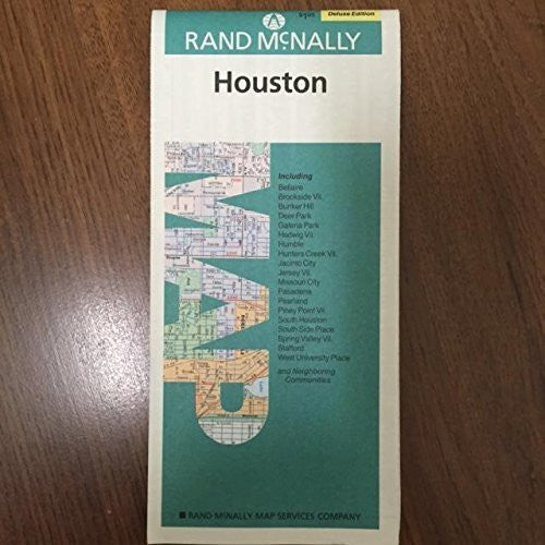 Houston Map - Wide World Maps & MORE! - Book - Wide World Maps & MORE! - Wide World Maps & MORE!