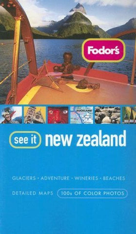 Fodor's See It New Zealand, 2nd Edition - Wide World Maps & MORE! - Book - Brand: Fodor's - Wide World Maps & MORE!