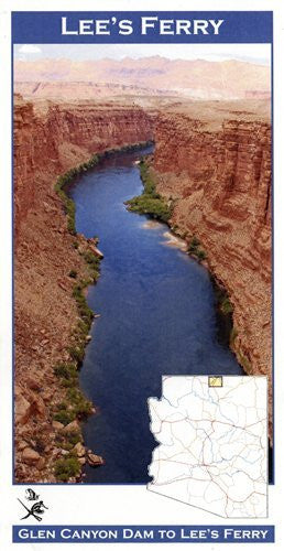 Lee's Ferry: Glen Canyon Dam to Lee's Ferry - Wide World Maps & MORE! - Book - Wilderness Adventures Press - Wide World Maps & MORE!