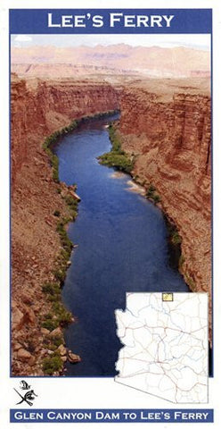 Lee's Ferry: Glen Canyon Dam to Lee's Ferry - Wide World Maps & MORE! - Book - Wilderness Adventures Press - Wide World Maps & MORE!