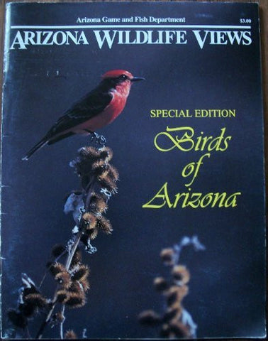 Arizona Wildlife Views: Birds of Arizona, Vol. 35, No. 8 - Wide World Maps & MORE! - Book - Wide World Maps & MORE! - Wide World Maps & MORE!
