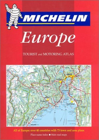 Micheiln Europe Tourist and Motoring Atlas (Spiral) No. 1136, 5e - Wide World Maps & MORE! - Book - Brand: Michelin Travel Pubns - Wide World Maps & MORE!