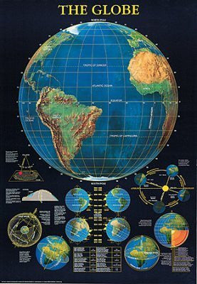 The Globe Poster (#02) - Wide World Maps & MORE! - Book - Safari - Wide World Maps & MORE!