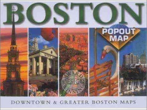 Boston Popout Map - Wide World Maps & MORE! - Book - Wide World Maps & MORE! - Wide World Maps & MORE!