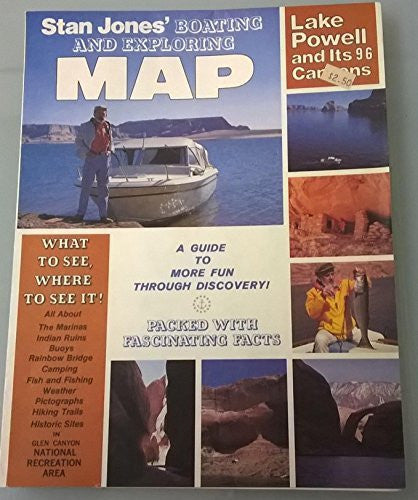 By Stan Jones Lake Powell and Its 96 Canyons Boating and Exploring Map [Map] - Wide World Maps & MORE! - Book - Wide World Maps & MORE! - Wide World Maps & MORE!