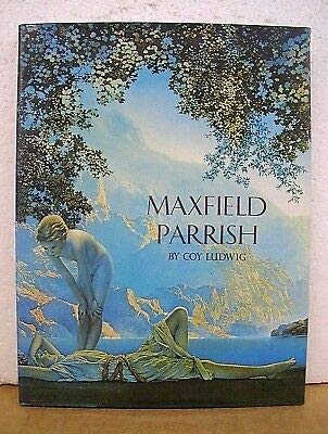 Maxfield Parrish by Coy Ludwig 1973 HB/DJ - Wide World Maps & MORE!