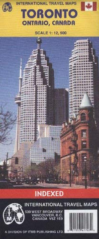 Toronto 1:12,500 Street Map (Travel Reference Map) - Wide World Maps & MORE! - Book - Unknown - Wide World Maps & MORE!