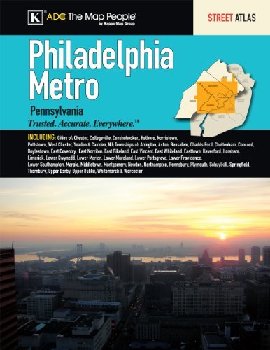 Philadelphia, PA Metro Street Atlas - Wide World Maps & MORE! - Book - Wide World Maps & MORE! - Wide World Maps & MORE!