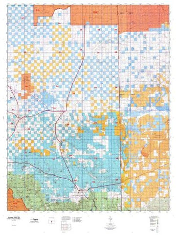 Arizona GMU 2B Hunt Area / Game Management Unit (GMU) Map - Wide World Maps & MORE! - Map - MyTopo - Wide World Maps & MORE!