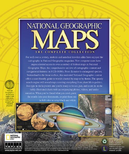 National Geographic Maps: The Complete Collection - Wide World Maps & MORE! - Software - Topics Entertainment - Wide World Maps & MORE!