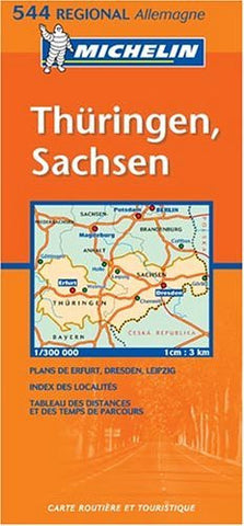 Michelin Germany Mideast: Allemagne Centre-Est (Michelin Map) - Wide World Maps & MORE! - Book - Wide World Maps & MORE! - Wide World Maps & MORE!