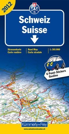 Switzerland (International Road Map) (German Edition) - Wide World Maps & MORE! - Book - Wide World Maps & MORE! - Wide World Maps & MORE!
