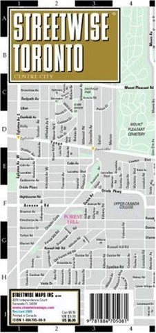Streetwise Toronto - Wide World Maps & MORE! - Book - Wide World Maps & MORE! - Wide World Maps & MORE!