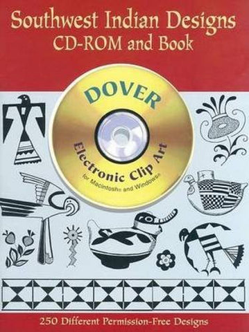 Southwest Indian Designs CD-ROM and Book (Dover Electronic Clip Art) - Wide World Maps & MORE! - Book - Wide World Maps & MORE! - Wide World Maps & MORE!