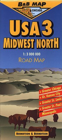 Midwest North USA - Wide World Maps & MORE! - Book - Wide World Maps & MORE! - Wide World Maps & MORE!