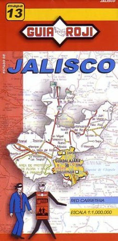 Jalisco State - Wide World Maps & MORE! - Book - Guia Roji - Wide World Maps & MORE!