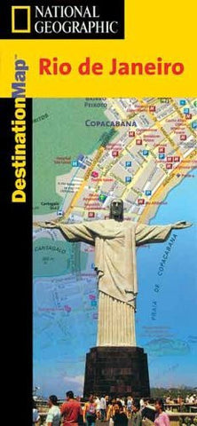 Rio de Janeiro Destination Map (National Geographic) - Wide World Maps & MORE! - Book - National Geographic - Wide World Maps & MORE!