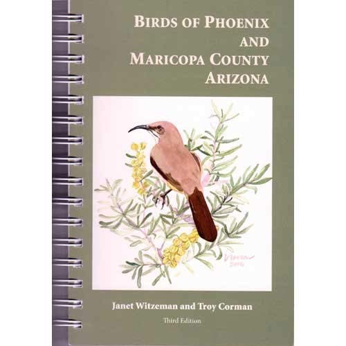 Birds of Phoenix and Maricopa County Arizona. Third edition - Wide World Maps & MORE! - Book - Maricopa Audubon Society - Wide World Maps & MORE!