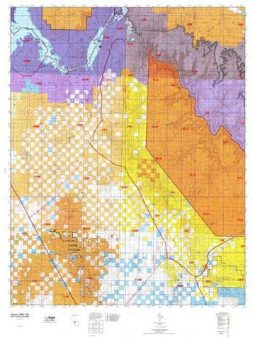 Arizona 15A Hunt Area / Game Management Unit (GMU) Map - Wide World Maps & MORE! - Map - MyTopo - Wide World Maps & MORE!