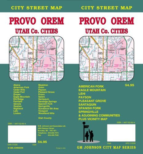 Provo/Orem/Utah County Street Map - Wide World Maps & MORE! - Book - Wide World Maps & MORE! - Wide World Maps & MORE!